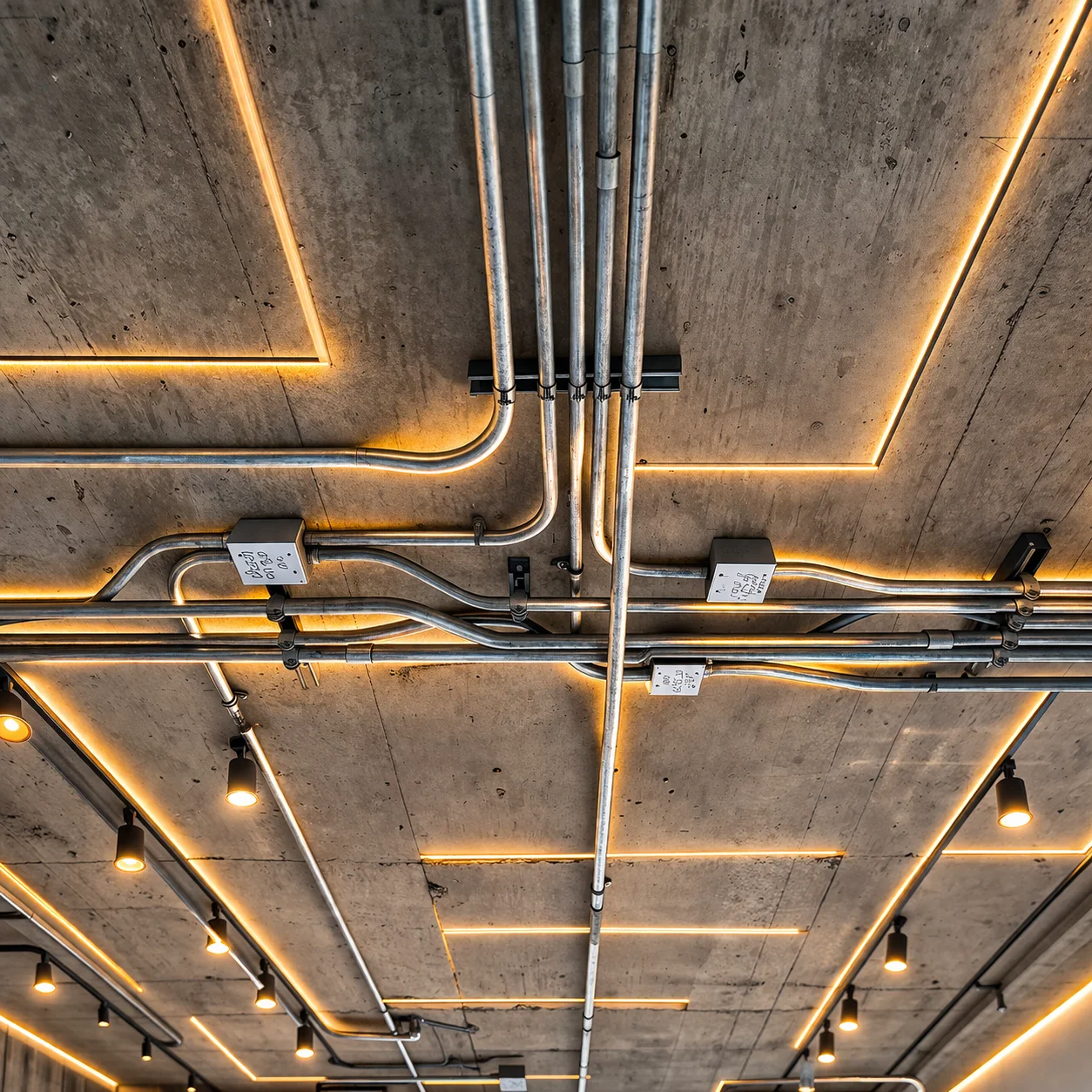 Electrical Conduit Network Installation