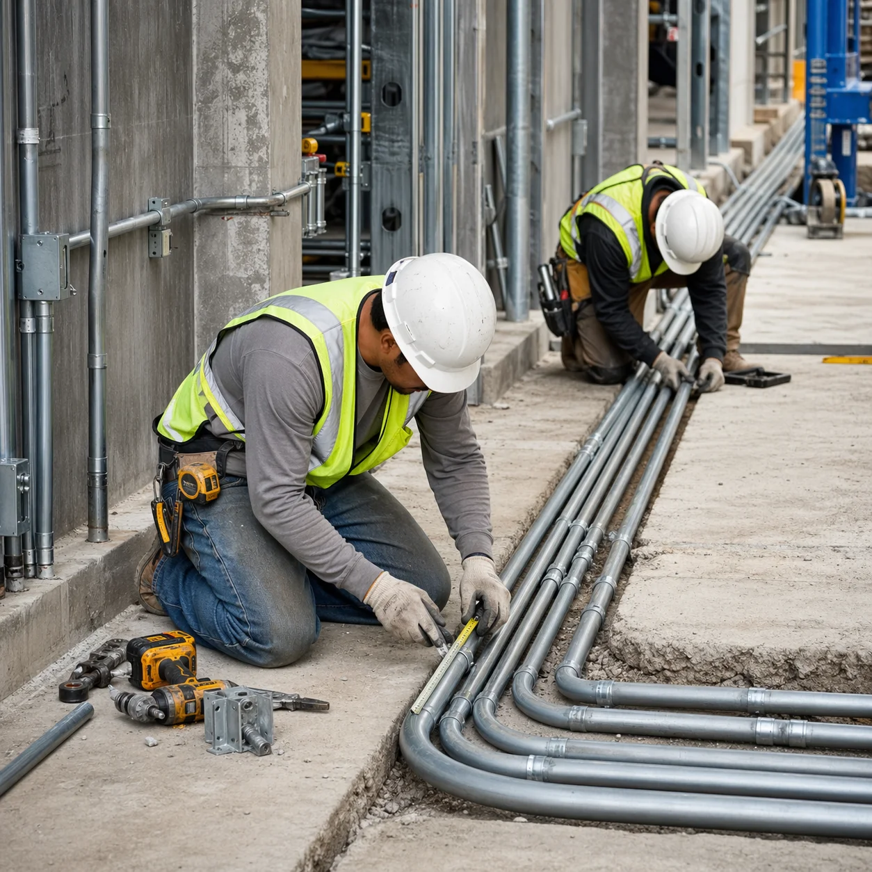 Industrial Conduit Installation